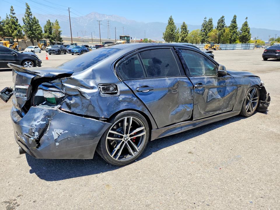 2018 BMW 3 series VIN WBA8B3G54JNV00891 COPART salvage auction — ALL OVER, Ca - Salvage Certificate, sold $200 on 2026-07-21 (photo 3)