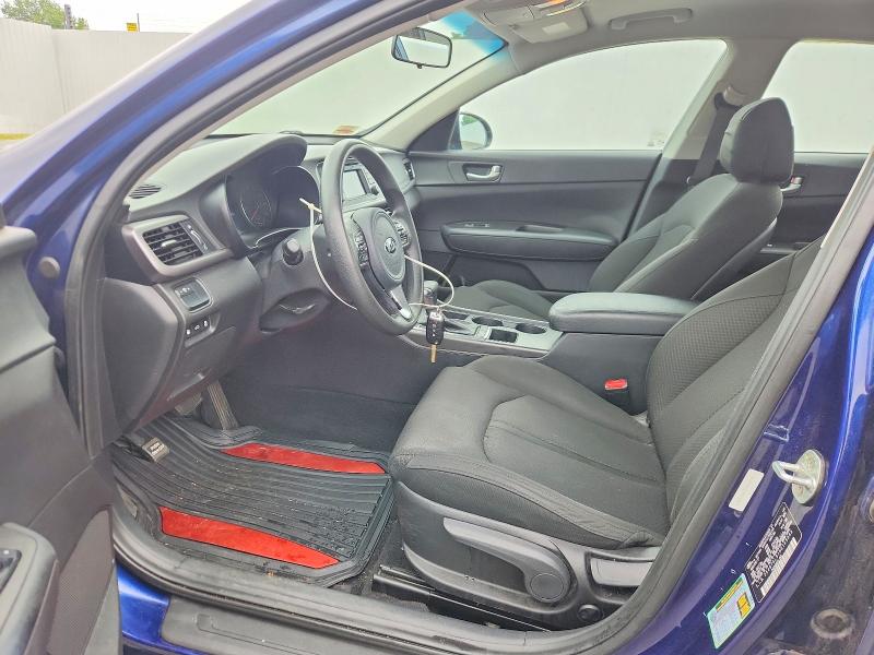 2017 Kia Optima VIN 5XXGT4L31HG163043 COPART salvage auction — MECHANICAL, Ct - Cert Of Title-Rebuilt, sold $1,050 on 2026-07-07 (photo 7)