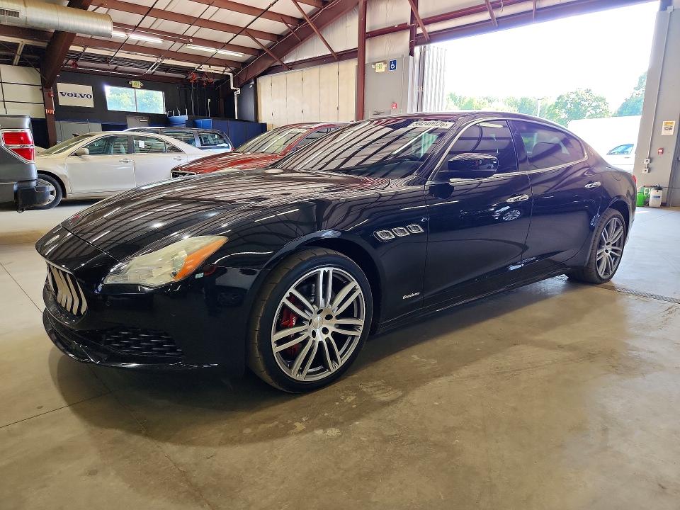 2017 Maserati Quattroporte VIN ZAM56RRL6H1235803 COPART salvage auction — MINOR DENT/SCRATCHES, Tx - Certificate Of Title (P), sold $11,300 on 2026-07-30 (photo 1)