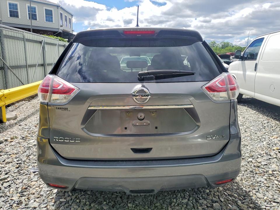 2016 Nissan Rogue VIN KNMAT2MV5GP723857 COPART salvage auction — FRONT END, Ma - Cert Of Title-Reconstrctd Coll, sold $525 on 2026-07-15 (photo 6)