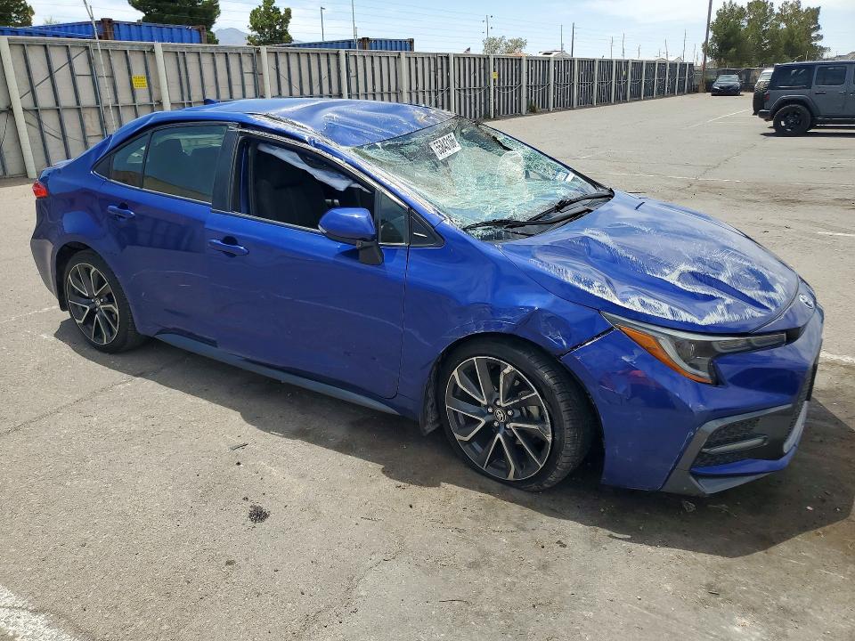 2021 Toyota VIN JTDS4MCE5MJ063462 COPART salvage auction — FRONT END, Tx - Salvage Vehicle Title, sold $3,450 on 2026-07-17 (photo 4)