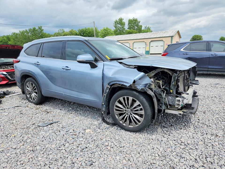 2021 Toyota VIN 5TDFZRBH1MS134543 COPART salvage auction — FRONT END, Il - Salvage Certificate, sold $17,200 on 2026-07-20 (photo 4)