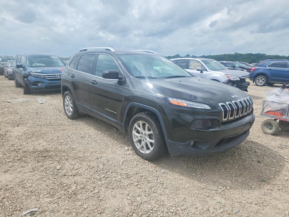 2017 Jeep Cherokee VIN 1C4PJLCS1HW607849 COPART salvage auction — SIDE, Salvage Title, sold $800 on 2026-07-23 (photo 4)