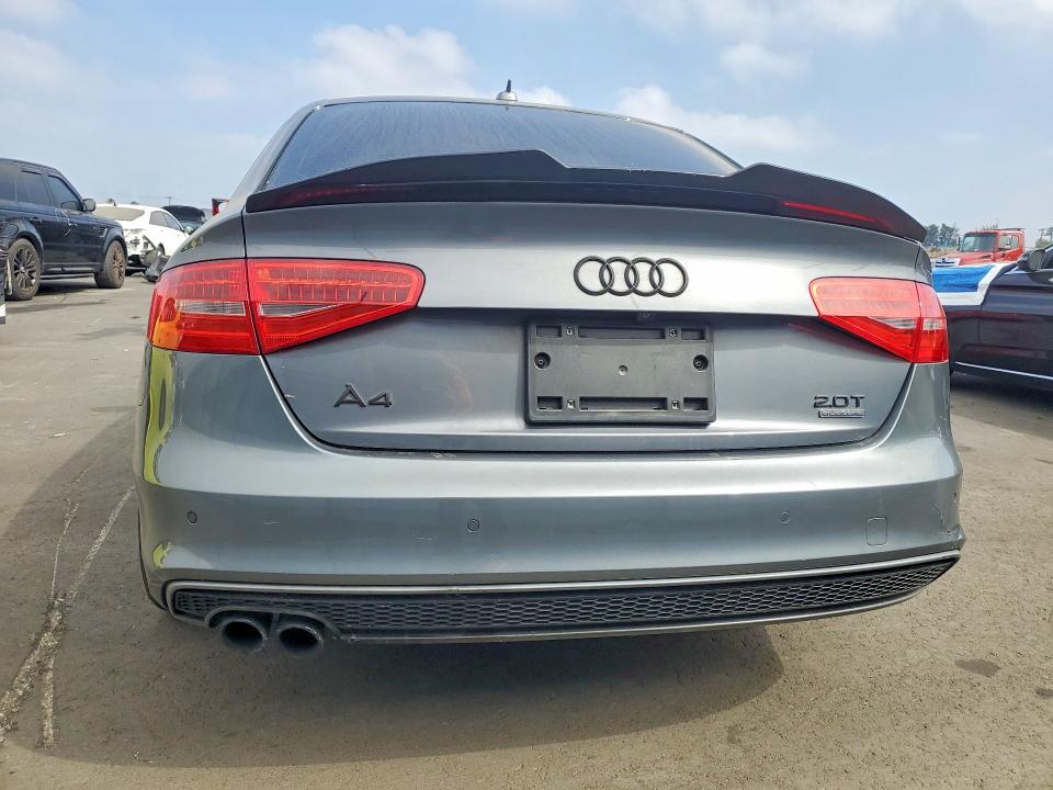 2015 Audi A4 VIN WAUFFAFL8FA076727 COPART salvage auction — MECHANICAL, Ca - Dis/Dlr/Exp Only Clean Title, sold $1,000 on 2026-07-06 (photo 6)