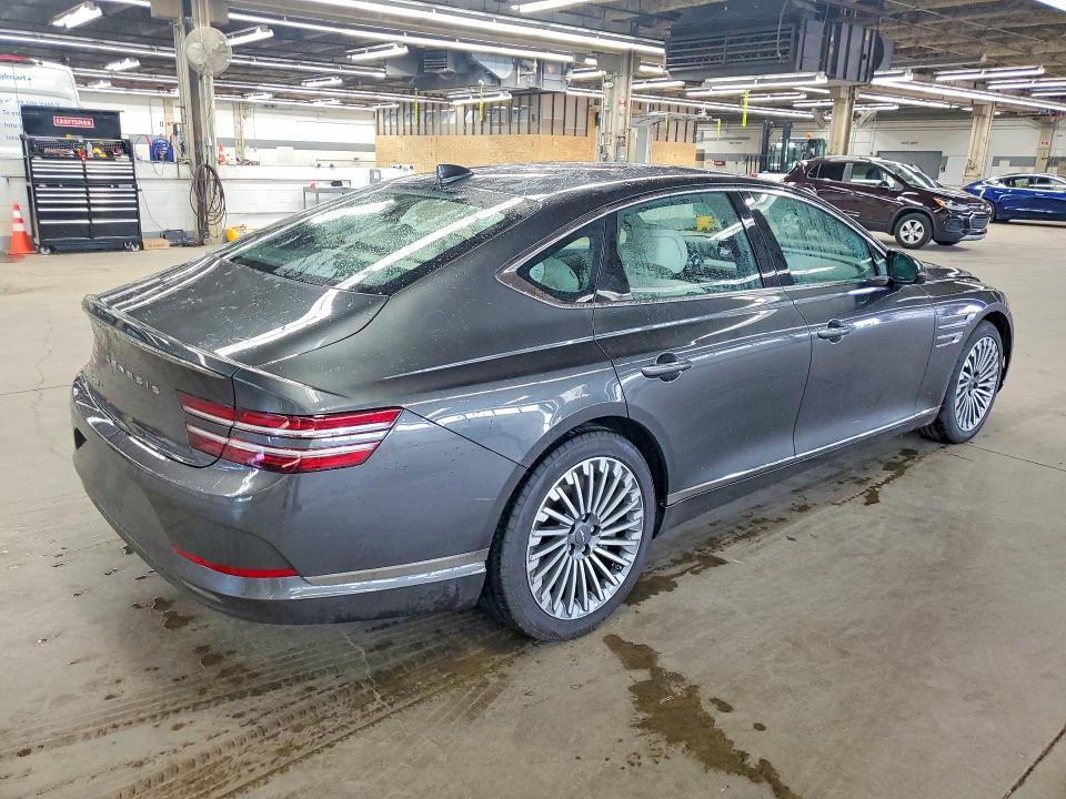 2023 Genesis G80 VIN KMTGE4S10PU007368 COPART salvage auction — FRONT END, FL - CERTIFICATE OF DESTRUCTION, sold $5,200 on 2026-07-27 (photo 3)
