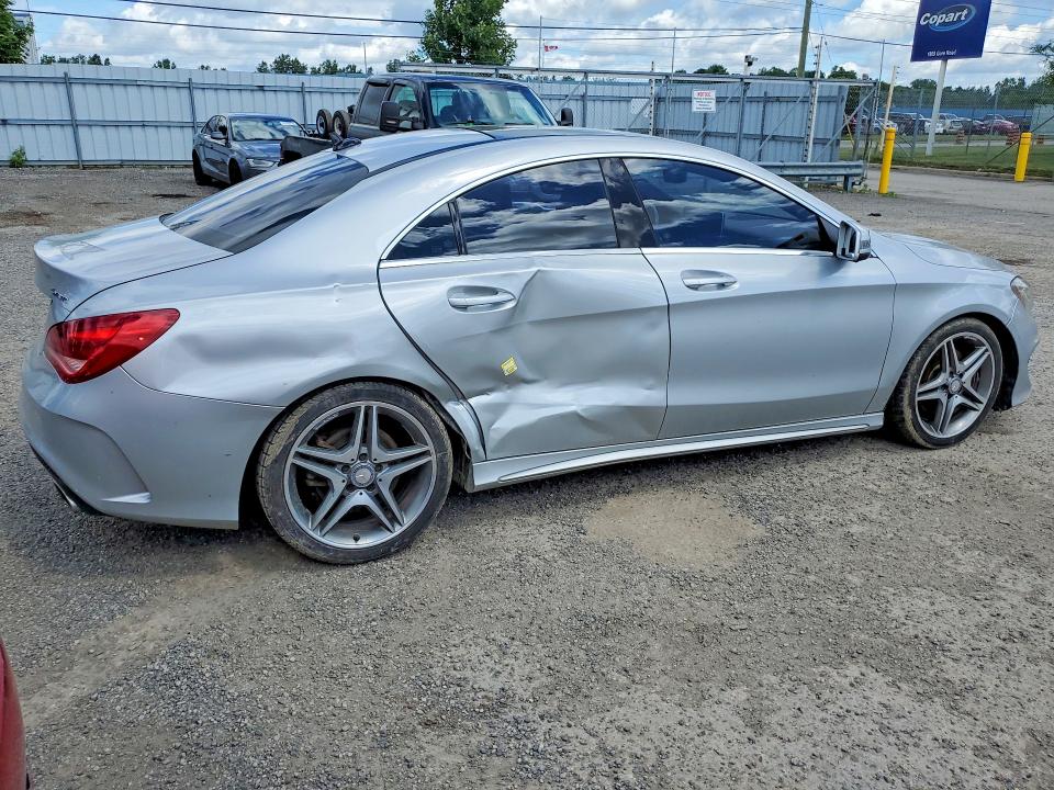 2014 Mercedes-benz VIN WDDSJ4GB9EN112221 COPART salvage auction — SIDE, On - Permit Salvage, sold $3,300 on 2026-07-16 (photo 3)