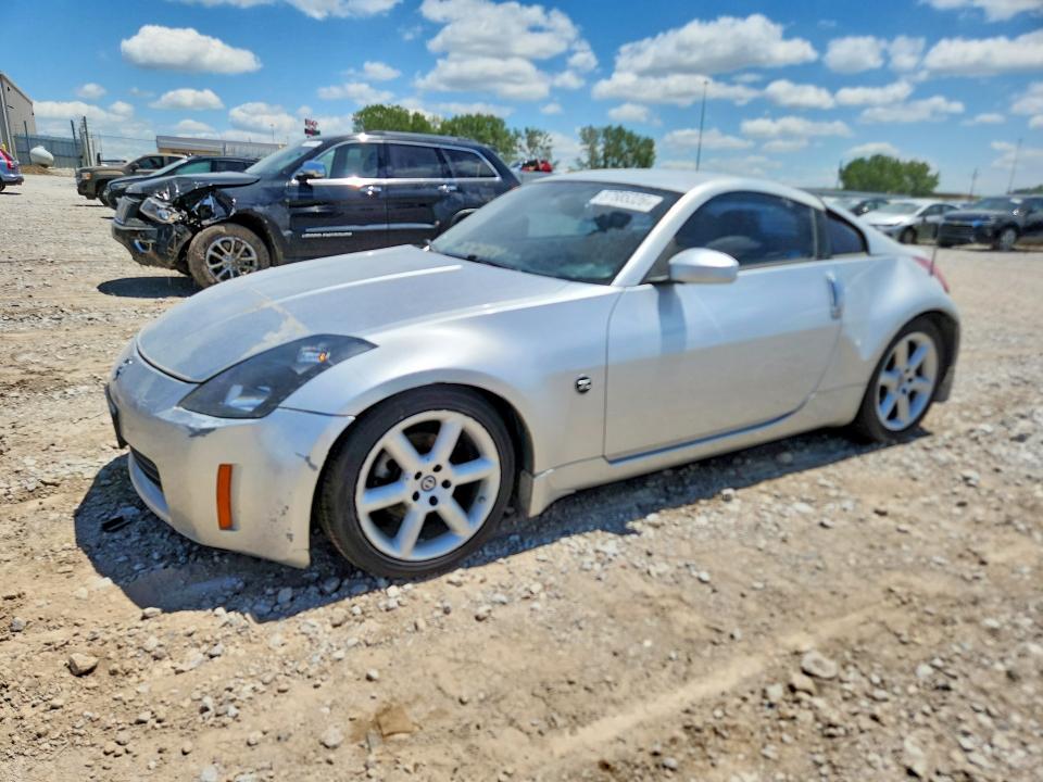 2004 Nissan 350z VIN JN1AZ34E54T061840 COPART salvage auction — REAR END, Ne - Cert Of Title-Salvage, sold $1,700 on 2026-07-28 (photo 1)