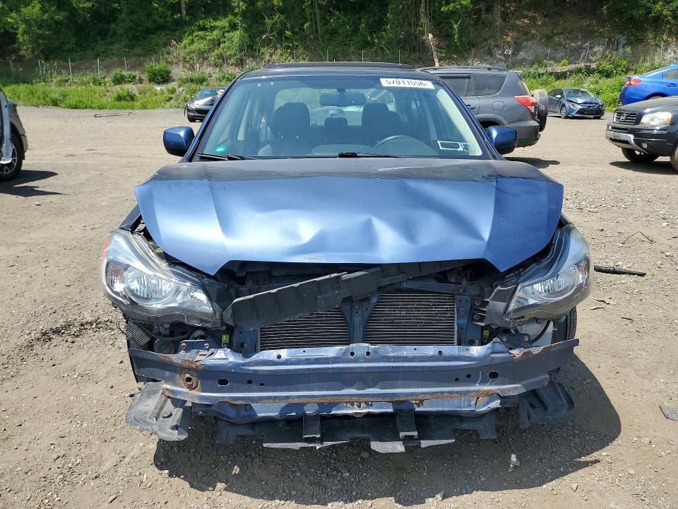 2012 Subaru Impreza VIN JF1GJAH63CH015744 COPART salvage auction — FRONT END, Ny - Mv-907A Salvage Certificate, sold $325 on 2026-07-14 (photo 5)