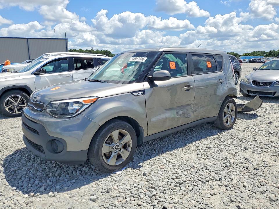 2019 Kia Soul VIN KNDJN2A22K7018950 COPART salvage auction — SIDE, Fl - Cert Of Title Slvg Rebuildable, sold $1,700 on 2026-07-27 (photo 1)