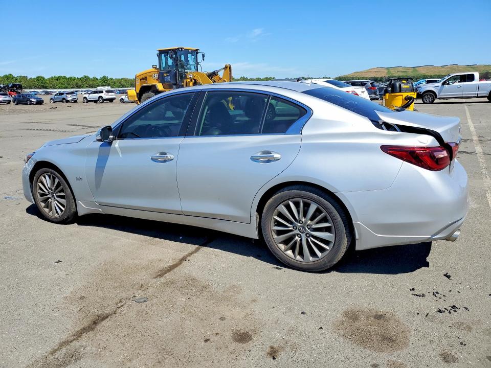 2018 Infiniti Q50 VIN JN1EV7AR3JM610601 COPART salvage auction — VANDALISM, Ny - Mv-907A Salvage Certificate, sold $5,700 on 2026-07-06 (photo 2)