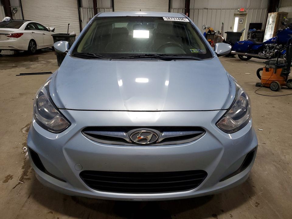2013 Hyundai VIN KMHCT4AE8DU582414 COPART salvage auction — MINOR DENT/SCRATCHES, MT - CERTIFICATE OF TITLE, sold $425 on 2026-07-22 (photo 5)