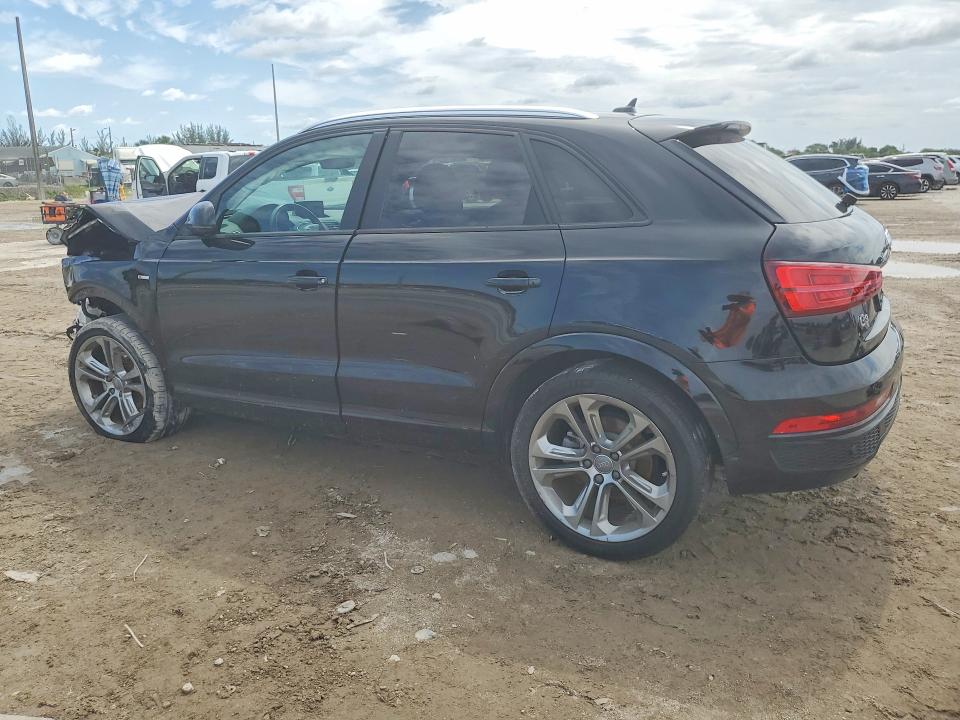 2018 Audi Q3 VIN WA1BCCFS1JR032411 COPART salvage auction — FRONT END, Fl - Cert Of Title Slvg Rebuildable, sold $400 on 2026-07-14 (photo 2)
