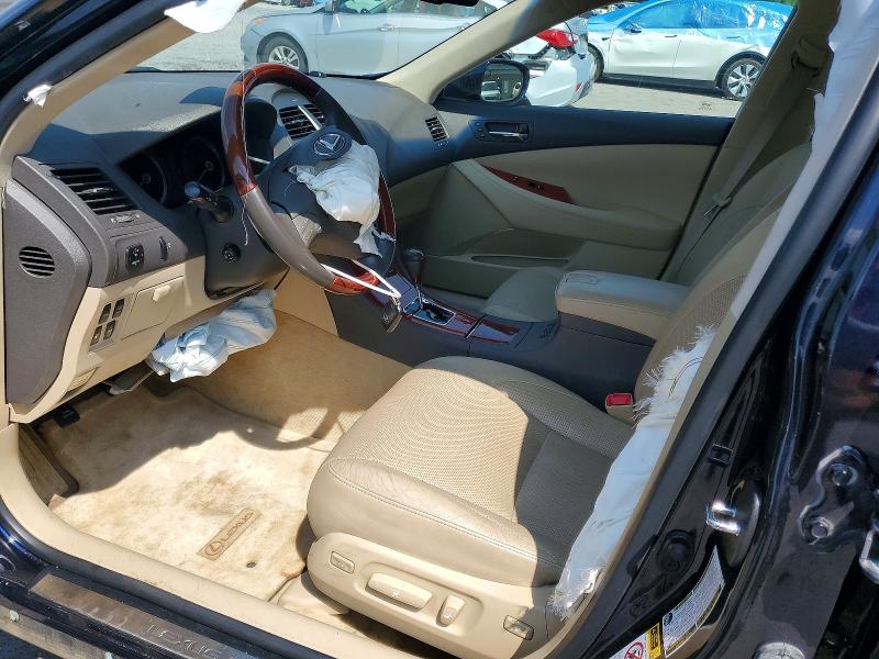 2008 Lexus ES VIN JTHBJ46G682261066 COPART salvage auction — SIDE, TN - SALVAGE CERTIFICATE, sold $875 on 2026-07-09 (photo 7)