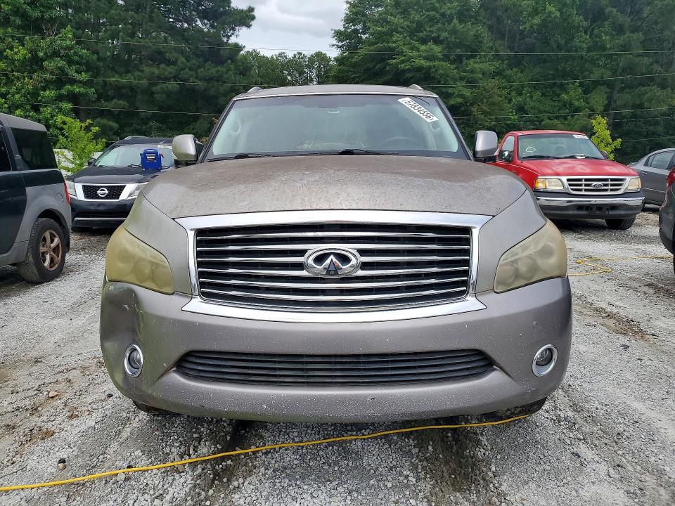 2011 Infiniti Qx56 VIN JN8AZ2NF3B9502717 COPART salvage auction — MECHANICAL, Ga - Certificate Of Title, sold $1,100 on 2026-07-27 (photo 5)