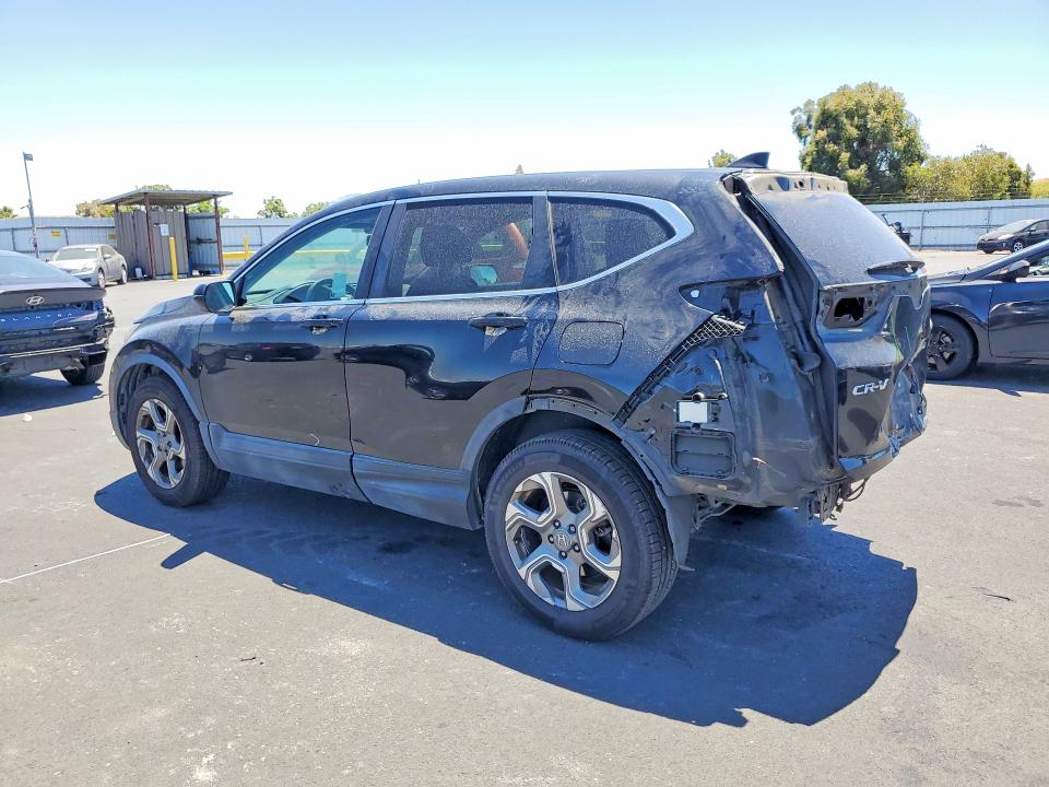 2019 Honda Cr-v VIN JHLRW2H85KX012881 COPART salvage auction — REAR END, CA - SALVAGE CERTIFICATE, sold $60 on 2026-07-27 (photo 3)