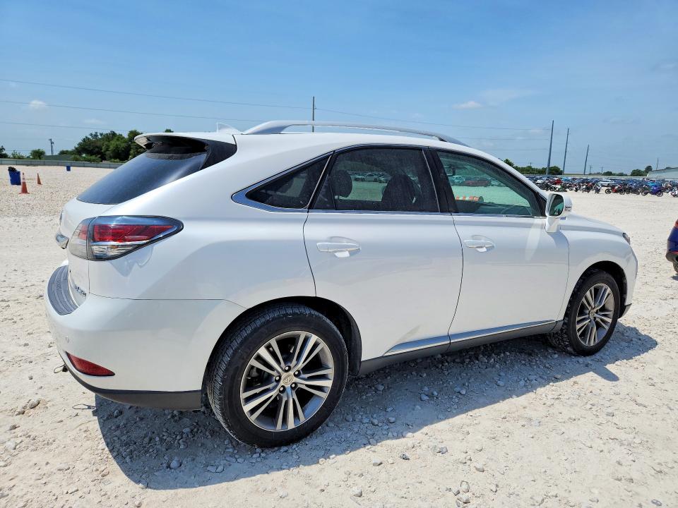 2015 Lexus Rx VIN 2T2ZK1BA6FC197912 COPART salvage auction — WATER/FLOOD, Tx - Salvage Title-Flood Damage, sold $6,500 on 2026-07-02 (photo 3)
