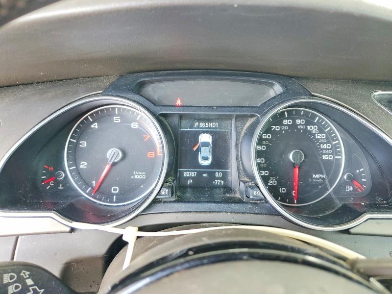 2014 Audi VIN WAUJFAFH3EN015900 COPART salvage auction — FRONT END, Ga - Cert Of Title-Salvage, sold $275 on 2026-07-23 (photo 9)