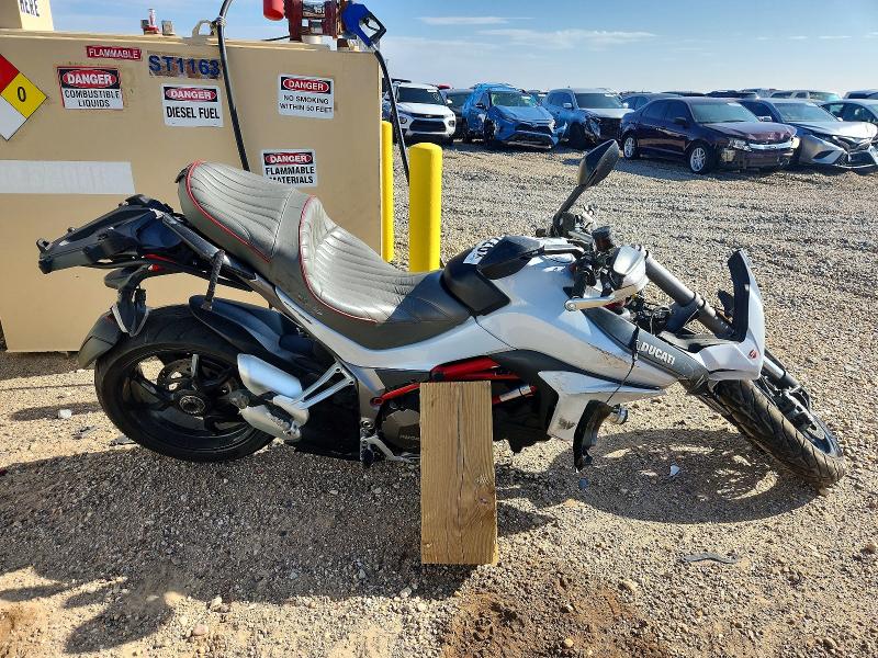 2016 Ducati VIN ZDM12BWW7GB007245 COPART salvage auction — FRONT END, Tx - Salvage Vehicle Title, sold $650 on 2026-08-06 (photo 1)