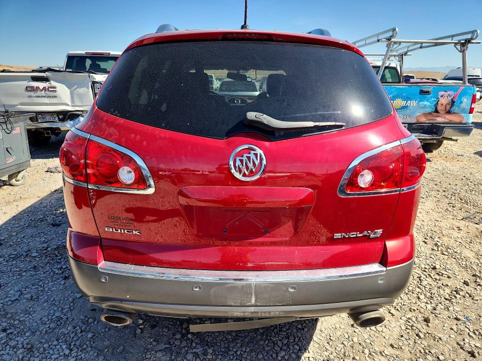 2012 Buick Enclave VIN 5GAKVCED0CJ341826 COPART salvage auction — VANDALISM, Co - Salvage Title, sold $150 on 2026-07-02 (photo 6)