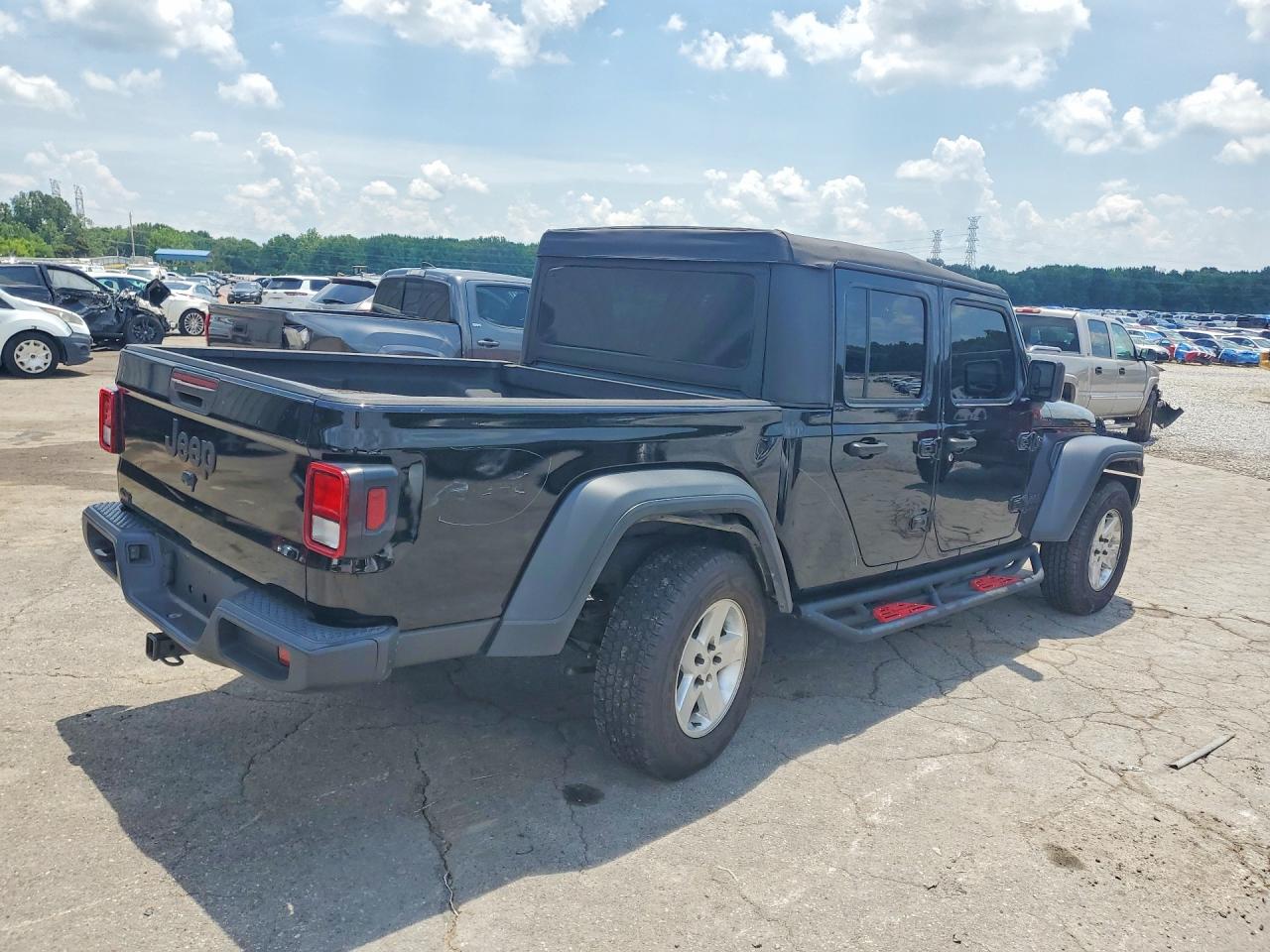 2021 Jeep Gladiator VIN 1C6HJTAG2ML542483 COPART salvage auction — Minor Dent/Scratches, TN - SALVAGE CERTIFICATE, sold $12,600 on 2026-07-09 (photo 3)
