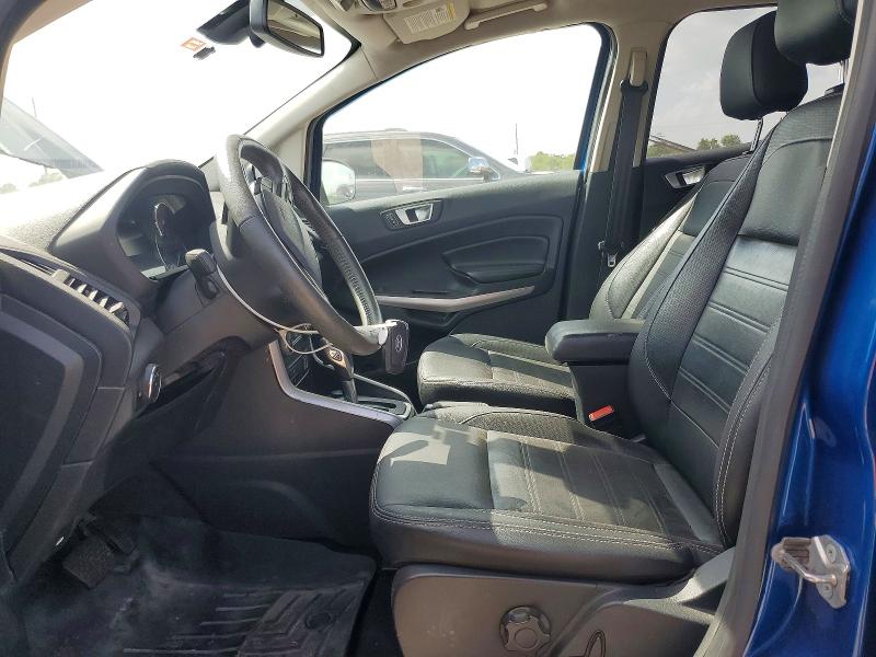 2020 Ford Ecosport VIN MAJ6S3KL9LC333657 COPART salvage auction — FRONT END, Tx - Salvage Vehicle Title, sold $1,150 on 2026-07-23 (photo 7)
