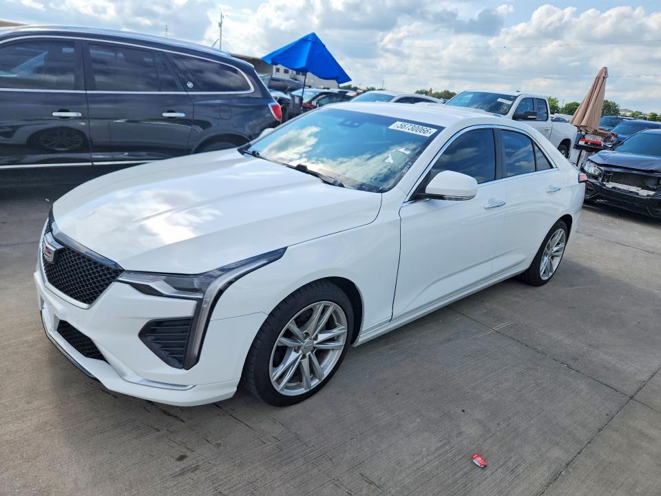 2022 Cadillac Ct4 VIN 1G6DA5RK1N0136440 COPART salvage auction — NORMAL WEAR, In - Cert Of Title-Salvage Title (P), sold $12,500 on 2026-07-09 (photo 1)
