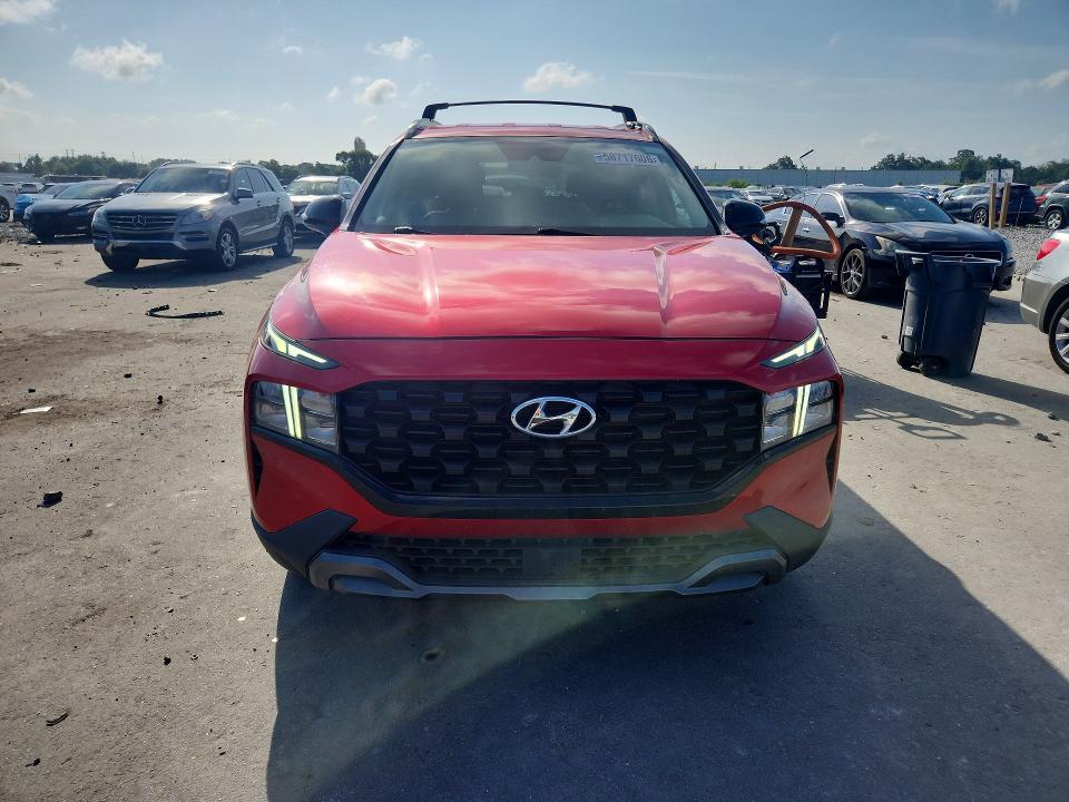 2023 Hyundai Santa fe VIN 5NMS6DAJXPH527348 COPART salvage auction — REAR END, Fl - Cert Of Title Slvg Rebuildable, sold $7,100 on 2026-08-24 (photo 5)