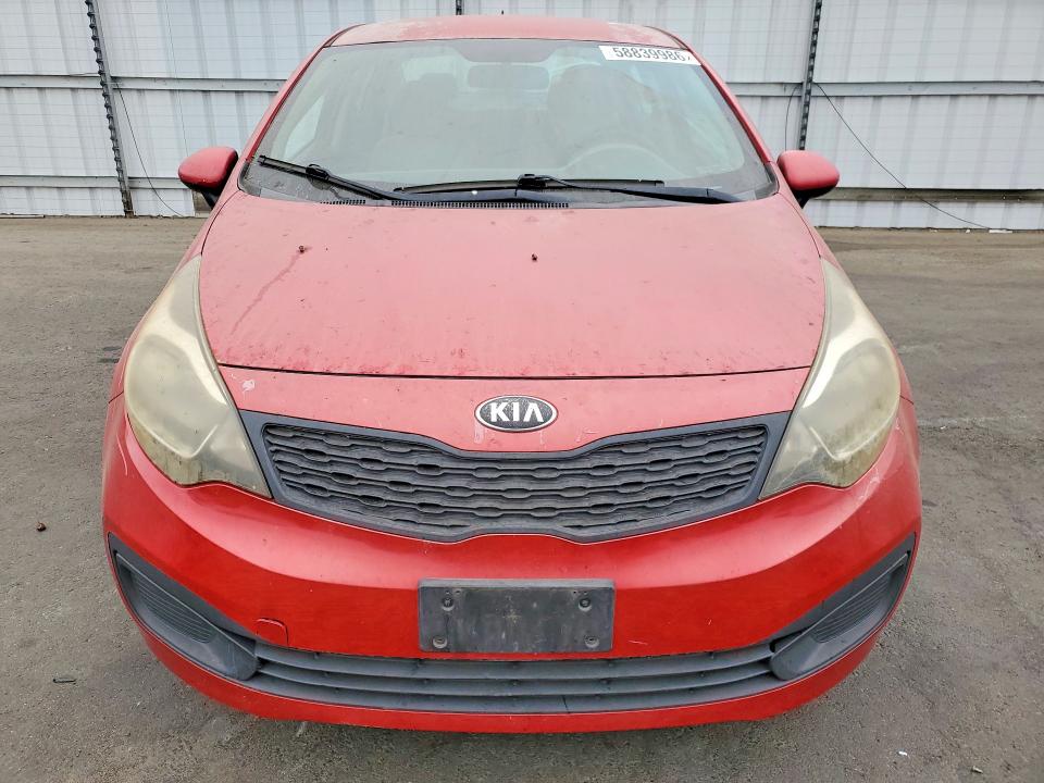2013 Kia VIN KNADM4A32D6262706 COPART salvage auction — VANDALISM, Ca - Salvage Certificate, sold $225 on 2026-07-08 (photo 5)