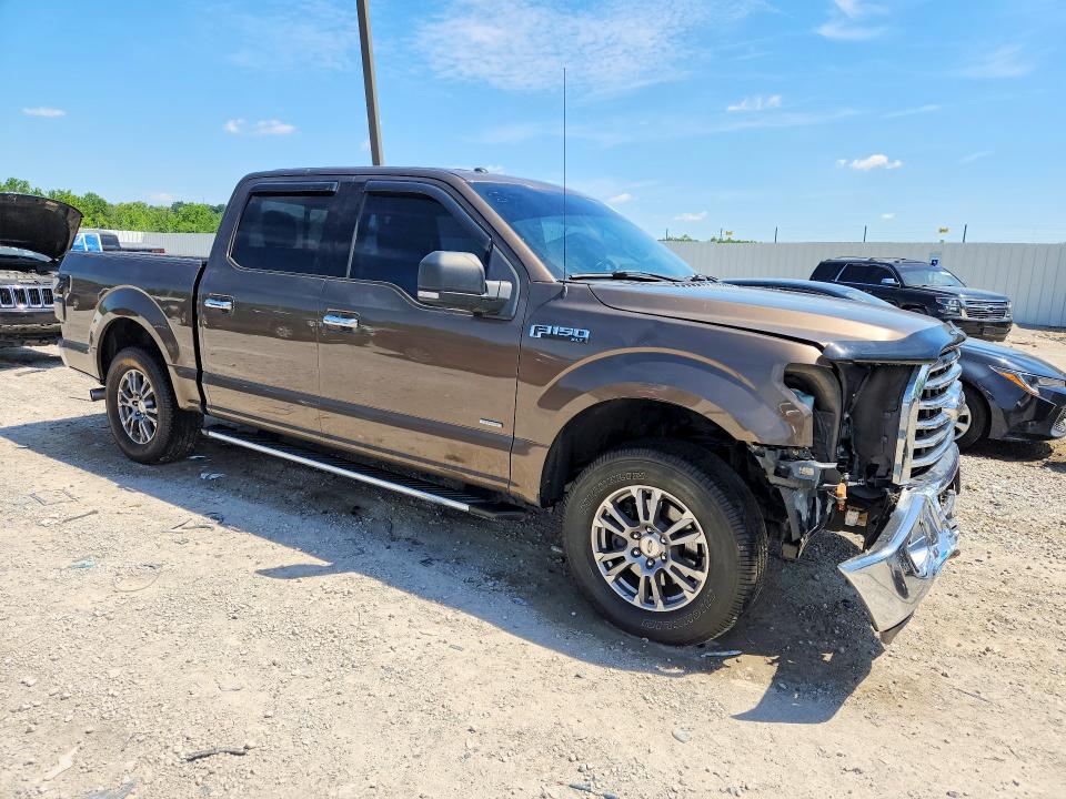 2015 Ford F-150 VIN 1FTEW1CG5FKD86754 COPART salvage auction — FRONT END, Ky - Red Rebuilt Salvage Flood, sold $4,000 on 2026-07-02 (photo 4)