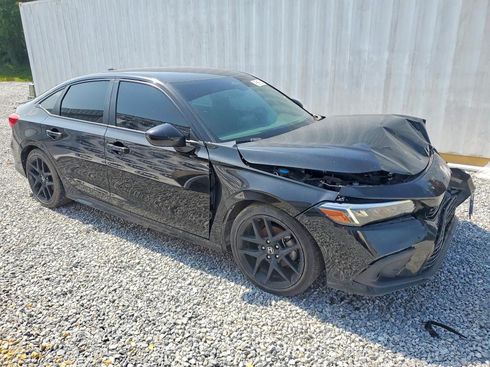 2024 Honda Civic VIN 2HGFE2F50RH540775 COPART salvage auction — FRONT END, Tx - Certificate Of Title, sold $2,900 on 2026-07-30 (photo 4)