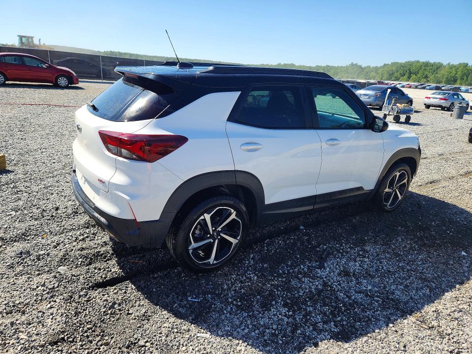 2022 Chevrolet Trailblazer VIN KL79MTSL8NB019182 COPART salvage auction — FRONT END, Sc - Cert Of Title-Salvage, sold $5,100 on 2026-07-27 (photo 3)
