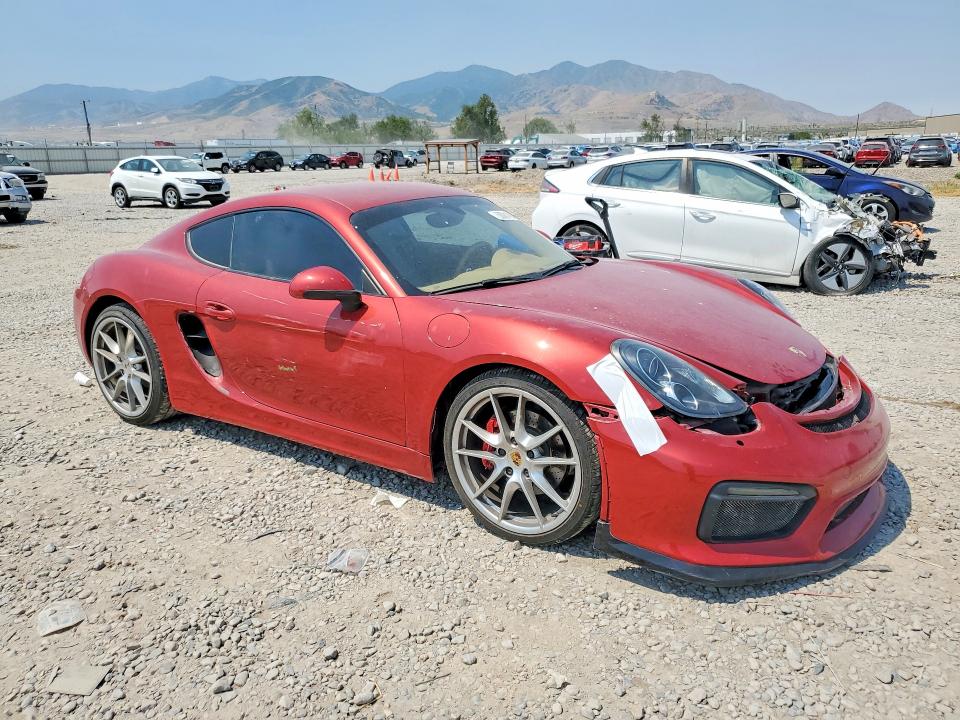 2014 Porsche VIN WP0AB2A87EK193743 COPART salvage auction — FRONT END, Ut - Salvage Certificate, sold $20,600 on 2026-07-24 (photo 4)