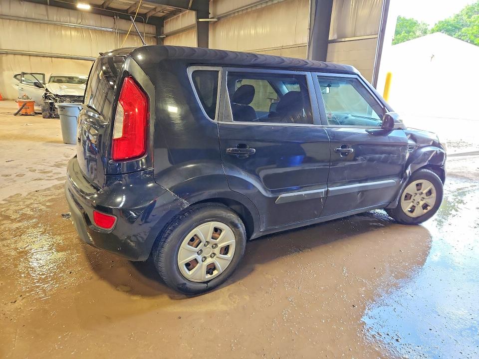 2013 Kia Soul VIN KNDJT2A52D7583752 COPART salvage auction — FRONT END, Pa - Certificate Of Salvage, sold $975 on 2026-07-06 (photo 3)