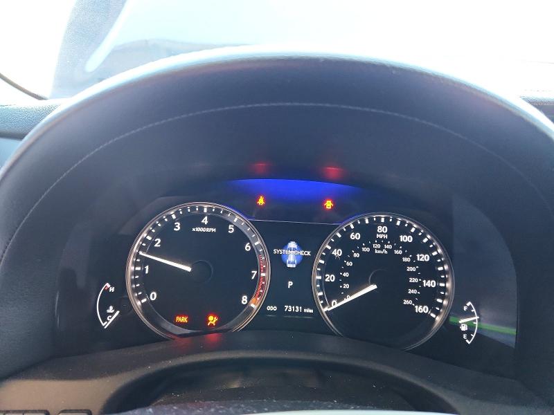 2015 Lexus VIN JTHBE1BL4FA001726 COPART salvage auction — FRONT END, Ca - Salvage Certificate, sold $2,650 on 2026-07-02 (photo 9)