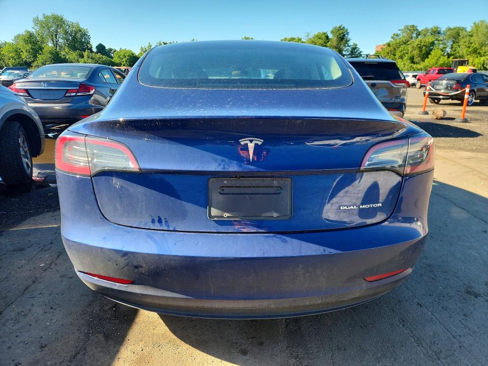 2023 Tesla Model 3 VIN 5YJ3E1EB7PF624968 COPART salvage auction — FRONT END, Ct - Cert Of Title-Salvage, sold $10,100 on 2026-07-10 (photo 6)