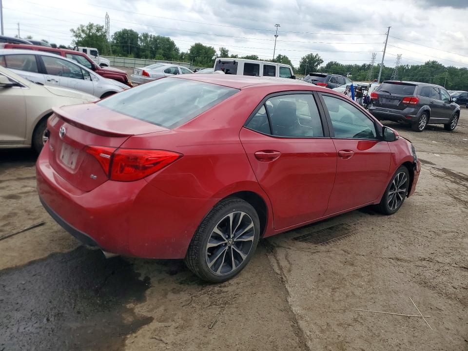 2017 Toyota Corolla VIN 2T1BURHE9HC830012 COPART salvage auction — FRONT END, Mi - Certificate Of Title, sold $3,850 on 2026-07-02 (photo 3)