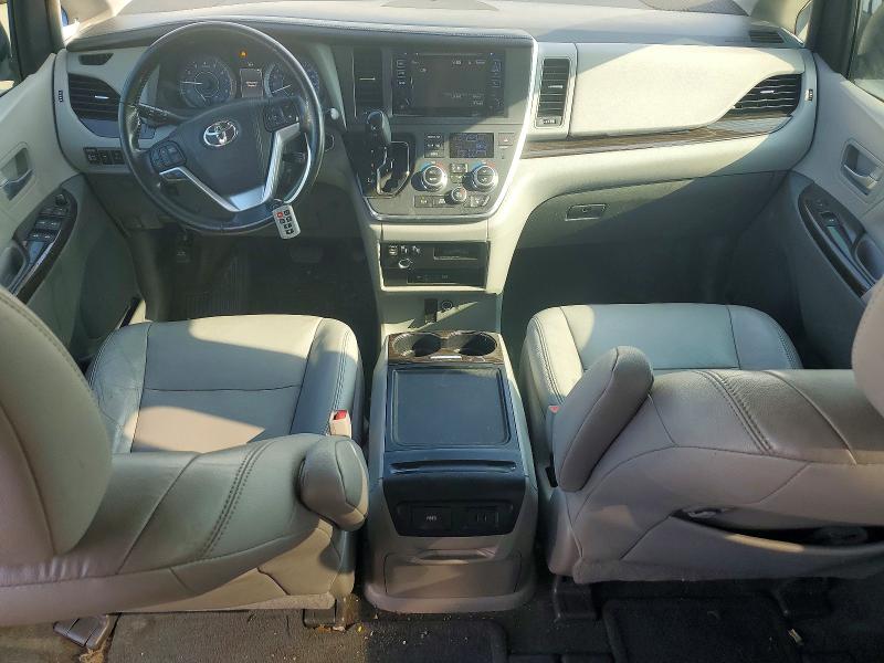2016 Toyota Sienna VIN 5TDYK3DC7GS728487 COPART salvage auction — REAR END, Tx - Salvage Vehicle Title, sold $2,900 on 2026-07-02 (photo 8)