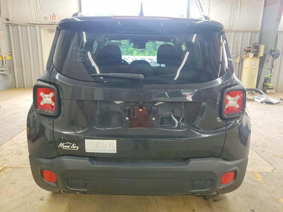 2016 Jeep Renegade VIN ZACCJBBT1GPC89195 COPART salvage auction — FRONT END, Nc - Salvage Certificate Of Title, sold $175 on 2026-08-19 (photo 6)