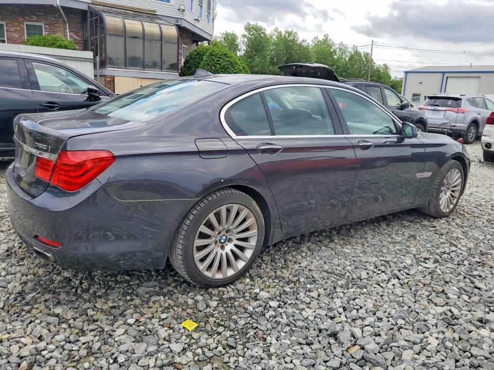2012 BMW 7 series VIN WBAKC6C56CC396185 COPART salvage auction — MECHANICAL, MA - CERTIFICATE OF TITLE, sold $375 on 2026-07-23 (photo 3)