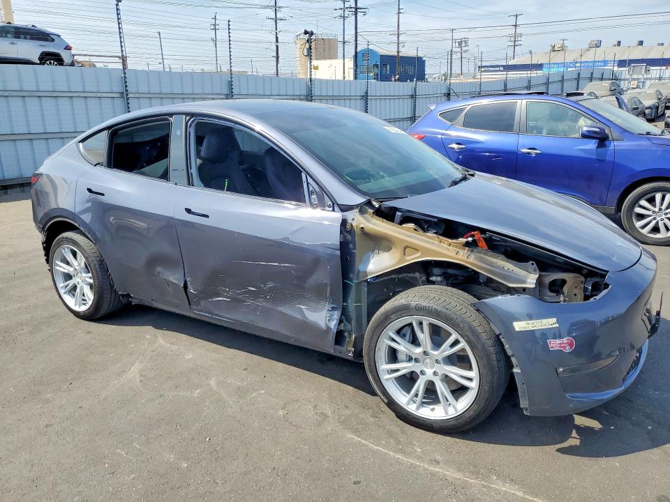 2023 Tesla VIN 7SAYGDEEXPF912756 COPART salvage auction — FRONT END, Ca - Salvage Certificate, sold $8,000 on 2026-07-27 (photo 4)