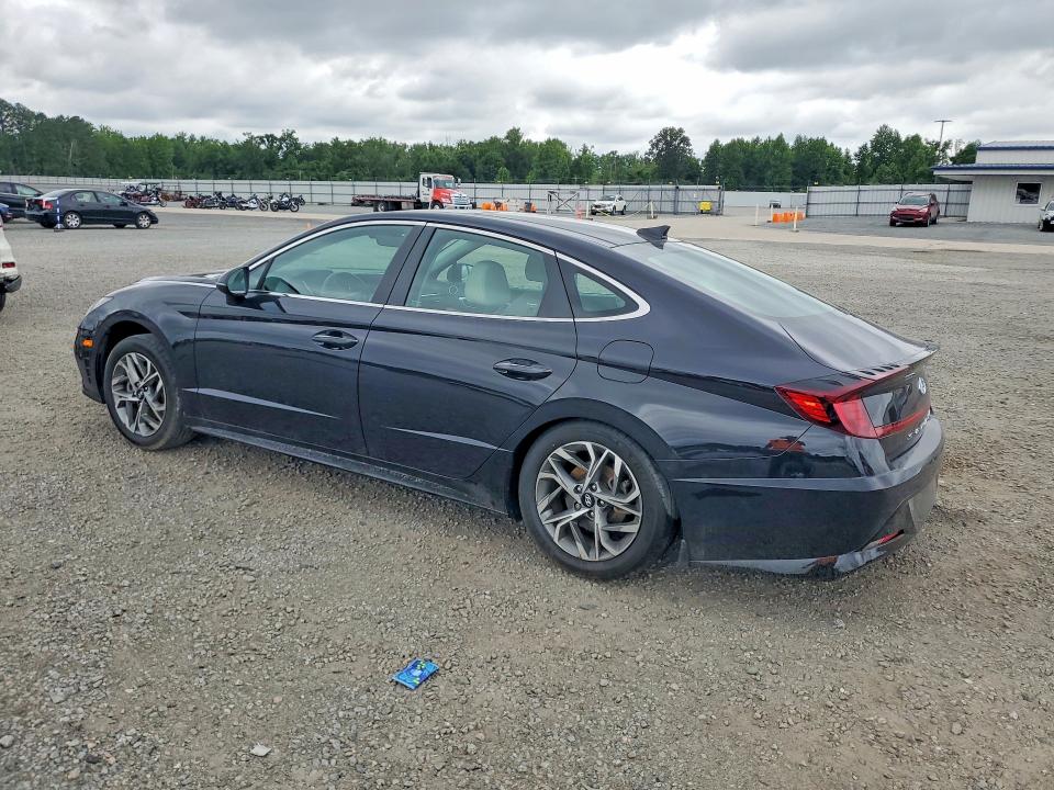 2023 Hyundai Sonata VIN KMHL14JA9PA309622 COPART salvage auction — SIDE, Nc - Salvage Certificate Of Title, sold $6,000 on 2026-07-20 (photo 2)