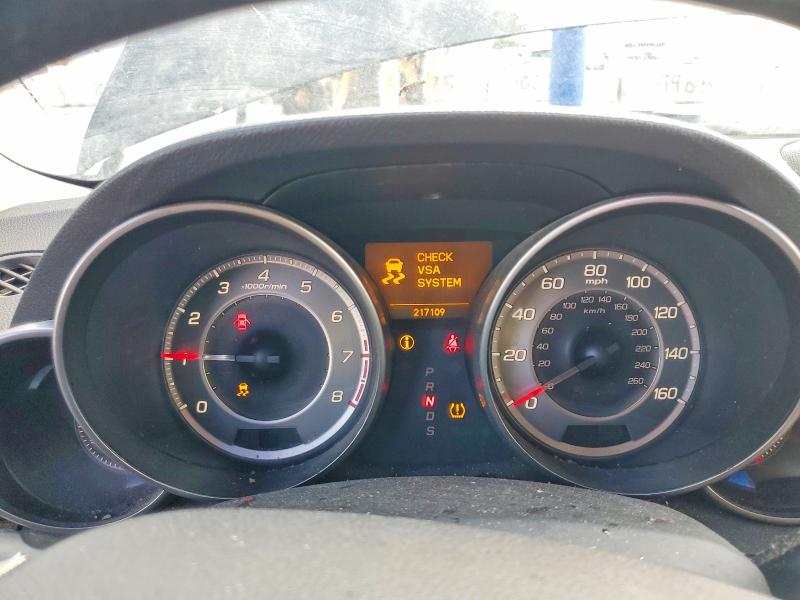 2013 Acura Mdx VIN 2HNYD2H36DH523567 COPART salvage auction — FRONT END, Tx - Certificate Of Title, sold $1,000 on 2026-07-09 (photo 9)
