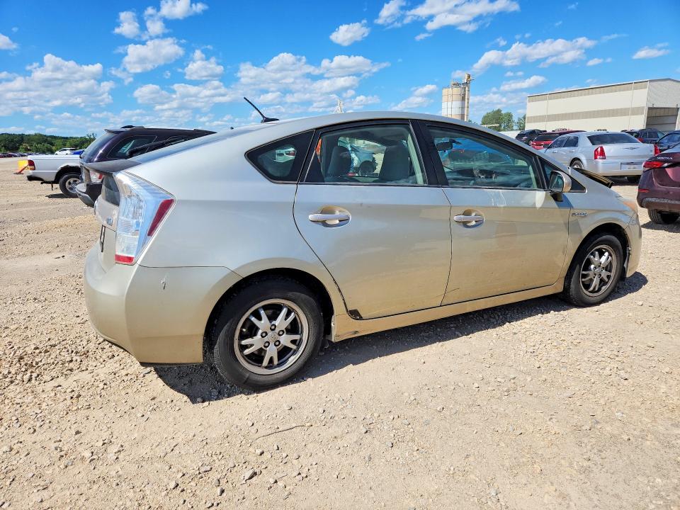 2010 Toyota Prius VIN JTDKN3DU4A0052144 COPART salvage auction — FRONT END, MO - SALVAGE CERTIFICATE OF TITLE, sold $700 on 2026-07-28 (photo 3)