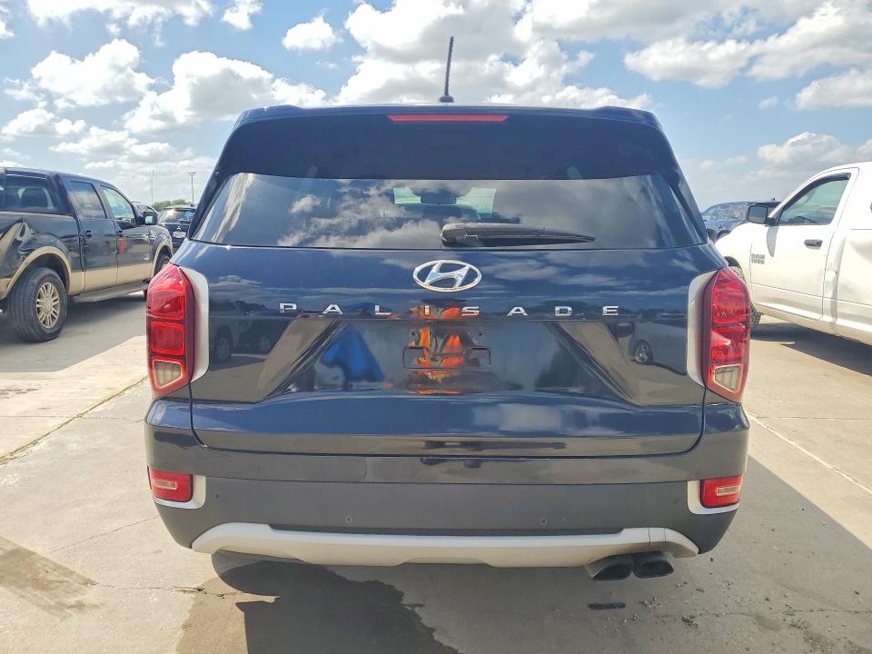 2022 Hyundai Palisade VIN KM8R14HE1NU444446 COPART salvage auction — MINOR DENT/SCRATCHES, Tx - Certificate Of Title, sold $11,600 on 2026-07-30 (photo 6)