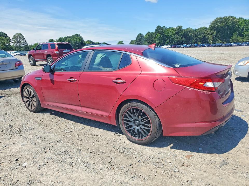 2012 Kia Optima VIN 5XXGR4A6XCG053192 COPART salvage auction — SIDE, Ar - Cert Of Title-Salvage, sold $475 on 2026-07-20 (photo 2)