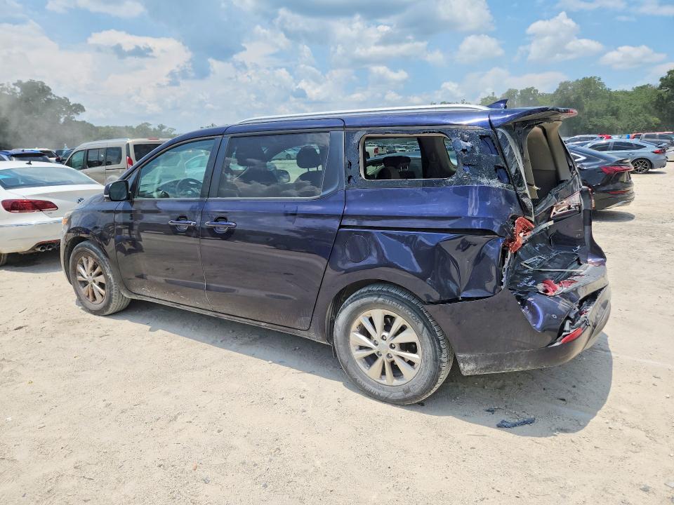 2018 Kia SEDONA VIN KNDMB5C19J6385988 COPART salvage auction — REAR END, Fl - Cert Of Title Slvg Rebuildable, sold $1,200 on 2026-07-28 (photo 2)