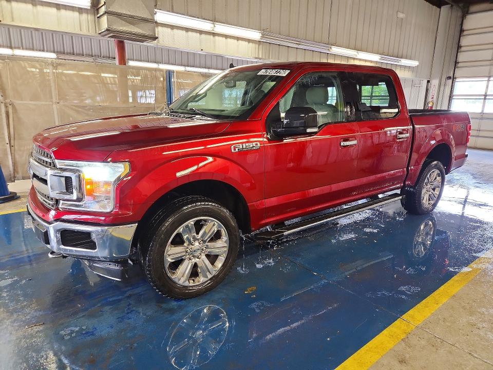 2019 Ford F-150 lightning VIN 1FTEW1E49KFA91937 COPART salvage auction — REAR END, OH - CERT OF TITLE-REPOSSESSION, sold $9,000 on 2026-07-23 (photo 1)