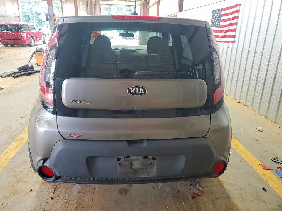2016 Kia Soul VIN KNDJN2A27G7309208 COPART salvage auction — REAR END, Nc - Salvage Certificate Of Title, sold $225 on 2026-07-29 (photo 6)