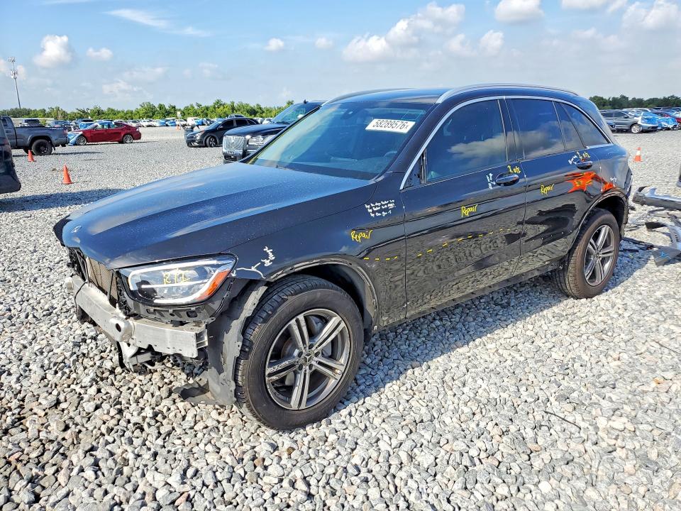 2021 Mercedes-benz Glc VIN W1N0G8DBXMV263412 COPART salvage auction — REAR END, Fl - Cert Of Title Slvg Rebuildable, sold $9,600 on 2026-07-02 (photo 1)