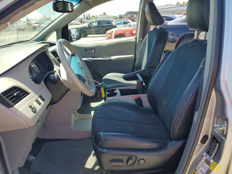 2014 Toyota VIN 5TDXK3DC9ES470675 COPART salvage auction — REAR END, Ca - Salvage Certificate, sold $500 on 2026-07-28 (photo 7)